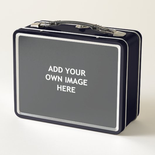 Lunch Box Ajouter votre propre image (Dos)