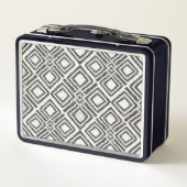 Lunch Box Ajoutez votre motif sauvage | africain nommé (Dos)