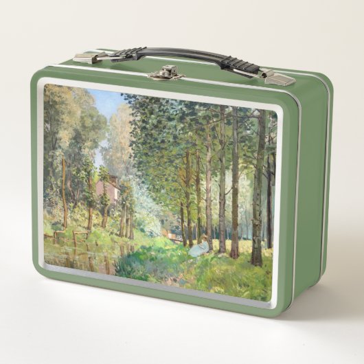 Lunch Box Alfred Sisley - Reposez le long du ruisseau (Devant)