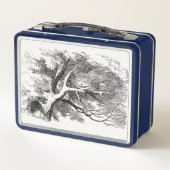 Lunch Box Alice au pays des merveilles - Cheshire Chat s'est (Dos)