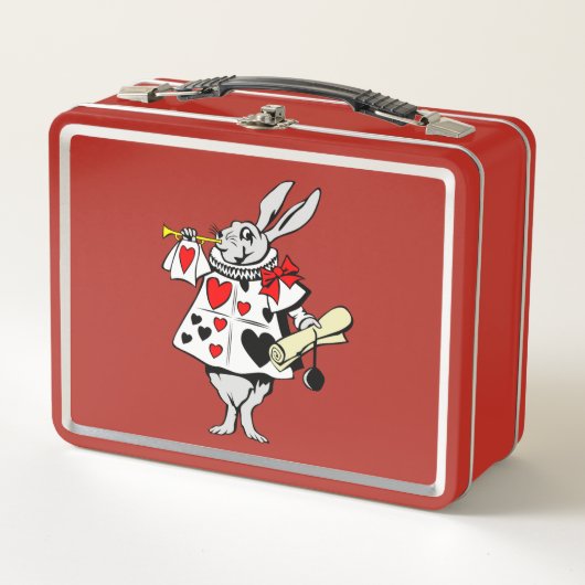 Lunch Box Alice au pays des merveilles Lapin blanc (Devant)