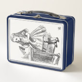 Lunch Box Alice au pays des merveilles, tenir la bouteille " (Devant)