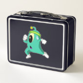 Lunch Box Alien en tant que coureur (Dos)