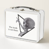 Lunch Box Alien gris, la vérité est là (Devant)