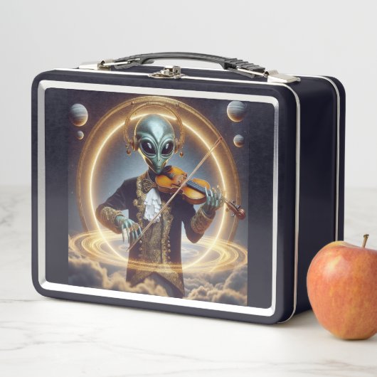 Lunch Box Alien spatial (En situation)