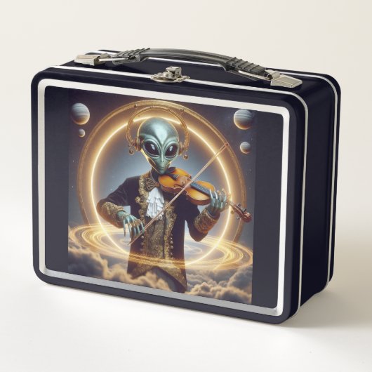 Lunch Box Alien spatial (Devant)
