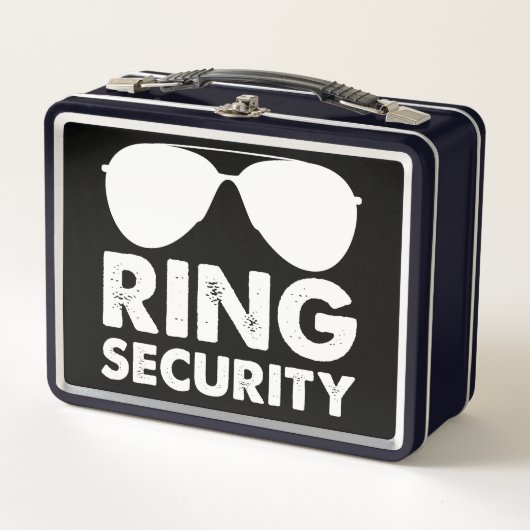 Lunch Box Alliance de Sécurité de Bague de Mariage (Devant)