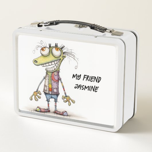 Lunch Box Alligator bizarre (Dos)