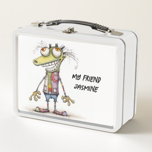 Lunch Box Alligator bizarre (Devant)