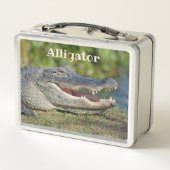 Lunch Box Alligator Funny Wildlife PhotoReptile (Dos)