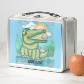 Lunch Box Alligator Golf (En situation)