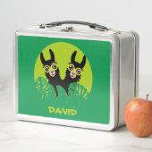 Lunch Box Alpaca llama Twins Anniversaire (En situation)