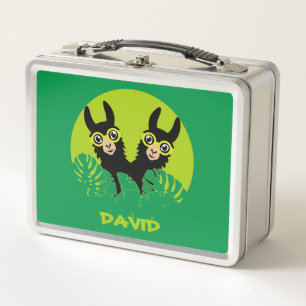 Lunch Box Alpaca llama Twins Anniversaire