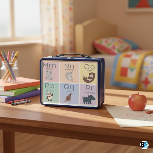 Lunch Box Alphabet animal
