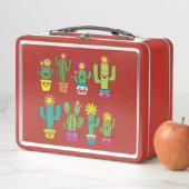 Lunch Box Amateurs de cactus mignons (En situation)