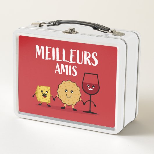 Lunch Box Amateurs de fromage français (Devant)