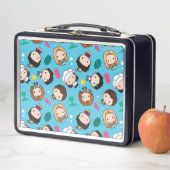 Lunch Box AMIS™ | Caractère Motif Chibi (En situation)