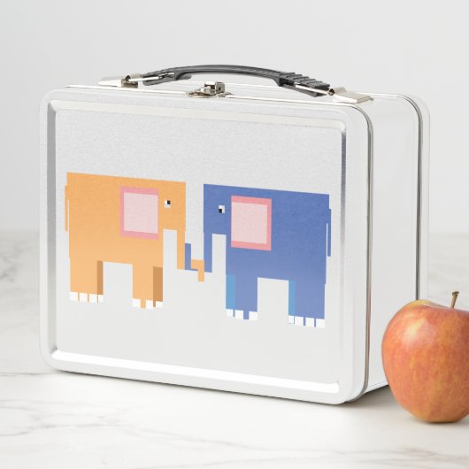 Lunch Box Amis éléphants (En situation)