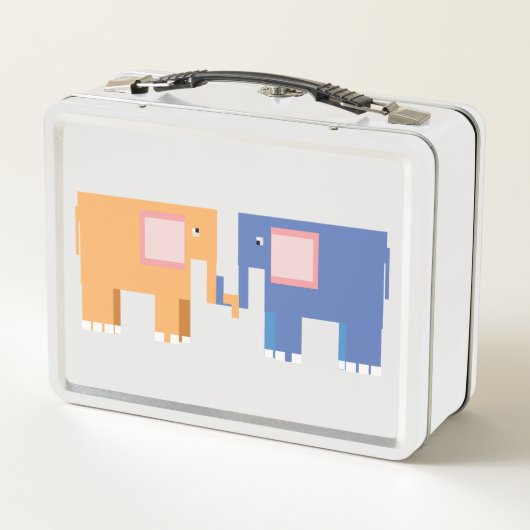 Lunch Box Amis éléphants (Dos)