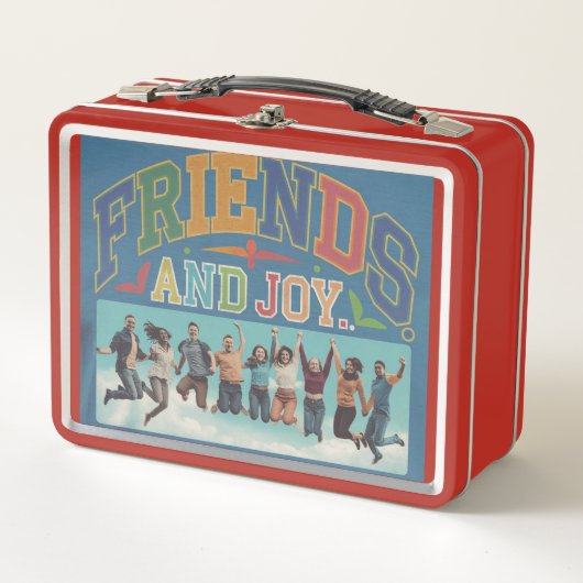 Lunch Box Amis et joie (Devant)