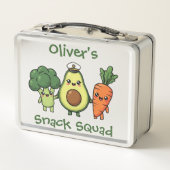 Lunch Box Amis légumes Kawaii mignons (Dos)