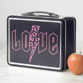 Lunch Box Amour Empreinte de léopard Lightning (En situation)