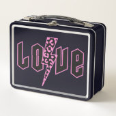 Lunch Box Amour Empreinte de léopard Lightning (Devant)