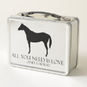 Lunch Box Amour Et Cheval (Dos)
