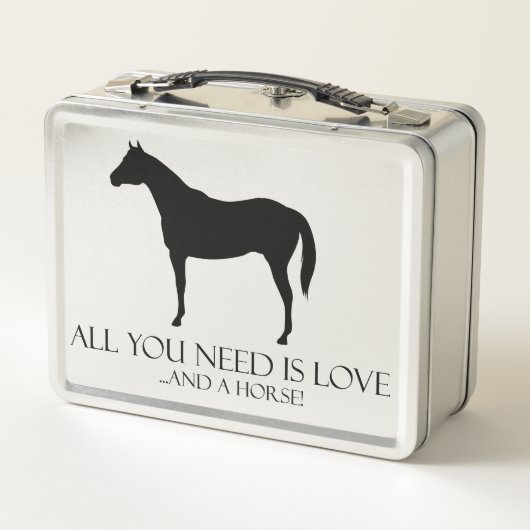 Lunch Box Amour Et Cheval (Dos)