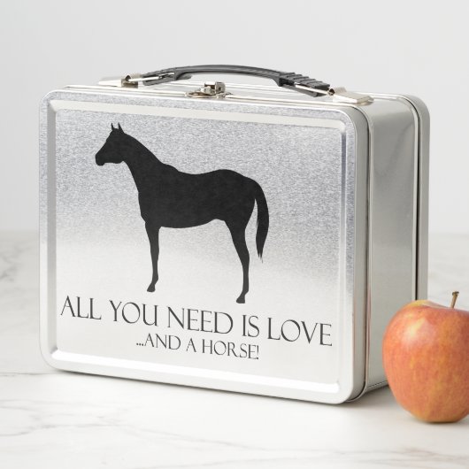 Lunch Box Amour Et Cheval (En situation)
