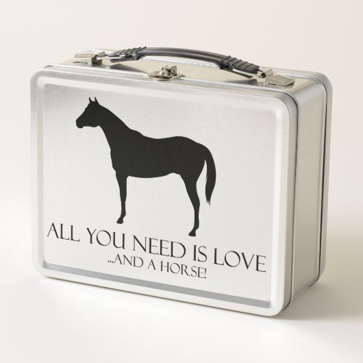 Lunch Box Amour et un cheval (Devant)
