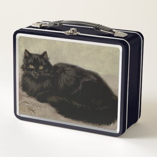 Lunch Box Amoureux de les chats vintages mignons (Devant)