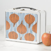 Lunch Box Ampoules d'oignon dessinées à la main, papier pein (En situation)