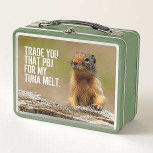 Lunch Box Amusant Cute Saucy Columbian Ground Squirrel