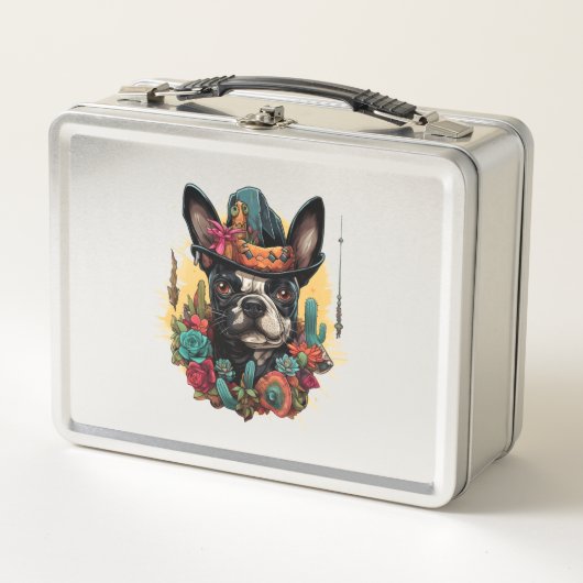 Lunch Box Amusant Français Bulldog Art classique T-shirt (Devant)