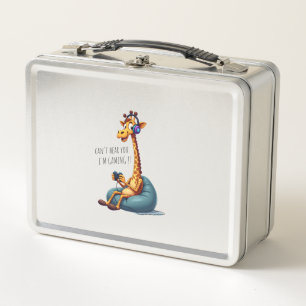 Lunch Box Amusant Joueur Giraffe Jeu Pour Garçons Homme Jeu 