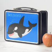 Lunch Box Amusante baleine orque mignonne dessin animé (En situation)
