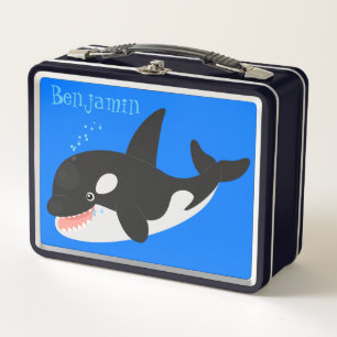 Lunch Box Amusante baleine orque mignonne dessin animé