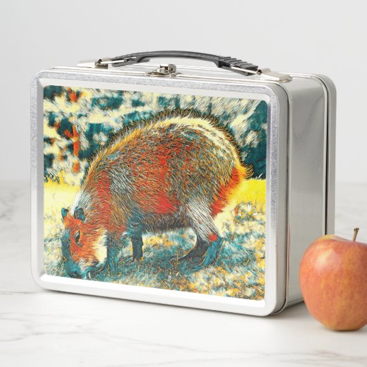 Lunch Box AnimalArt_Capybara_001 (En situation)