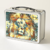 Lunch Box AnimalArt_Lion_07 (Dos)