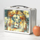Lunch Box AnimalArt_Lion_07 (En situation)