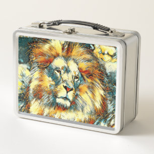Lunch Box AnimalArt_Lion_07