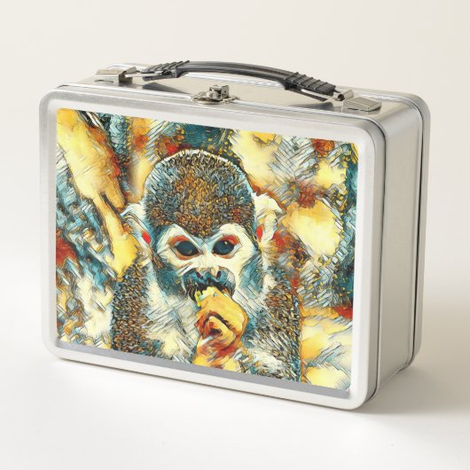 Lunch Box AnimalArt_Singe_07 (Devant)