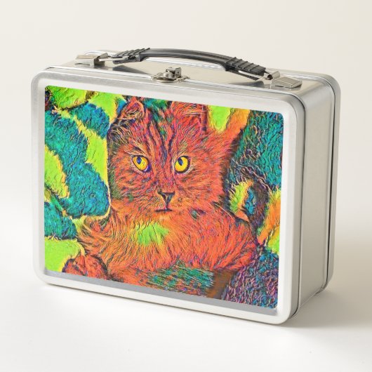 Lunch Box AnimalColor_Cat_005 (Devant)