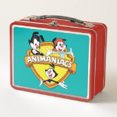 Lunch Box Animaniacs | Warner Brothers & Sister WB Shield (Devant)