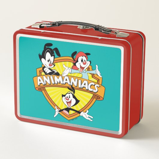 Lunch Box Animaniacs | Warner Brothers & Sister WB Shield (Dos)