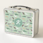 Lunch Box Animaux autochtones australiens Eucalyptus Green I (Devant)