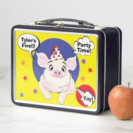 Lunch Box Animaux d'anniversaire (En situation)