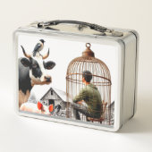 Lunch Box Animaux de ferme (Dos)