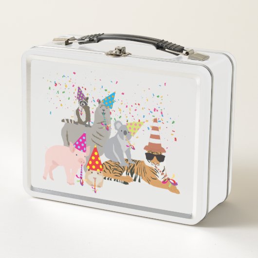 Lunch Box Animaux de fête (Devant)